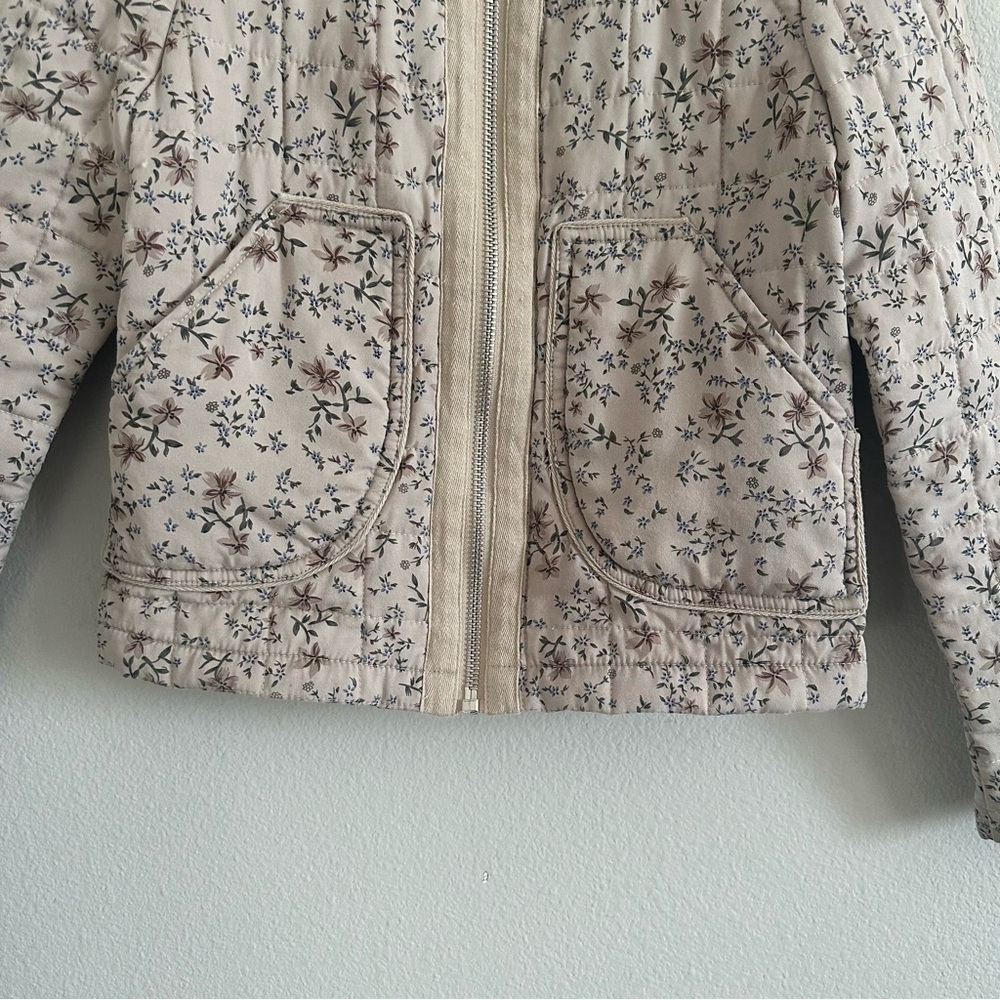 Blanknyc Forrest cropped zip up quilted jacket women’s - Picture 5 of 8